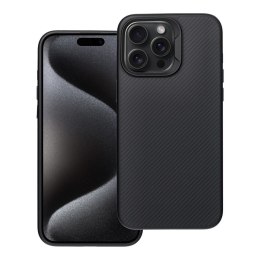 Etui na iPhone 15 PRO MAX Carbon Elite Mag Cover zgodny z MagSafe czarny