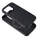 Etui na iPhone 16 PLUS Carbon Elite Mag Cover zgodny z MagSafe czarny