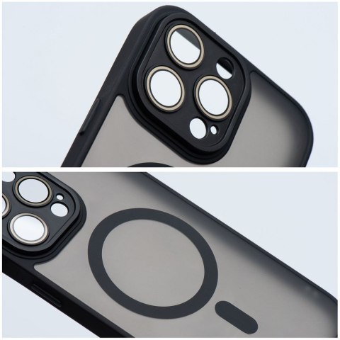 Futerał do iPhone 12 MINI Variete Mag Cover zgodny z MagSafe czarny