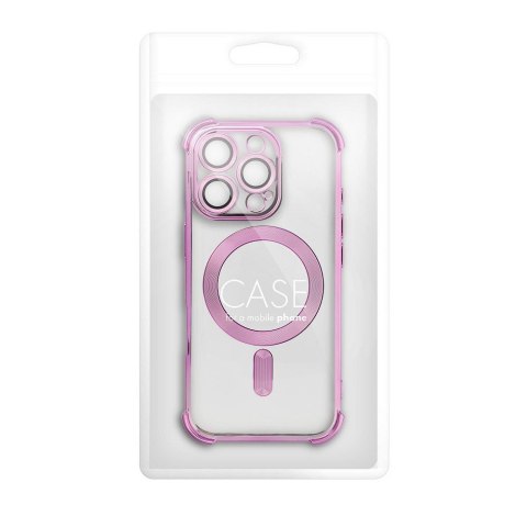 Futerał do iPhone 17 PRO MAX Antishock Electro zgodny z MagSafe purpurowy