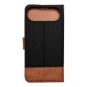 Etui z klapką na iPhone 17 AIR Jeans Book czarne