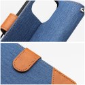Etui z klapką na iPhone 17 AIR Jeans Book niebieskie