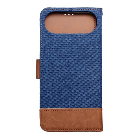 Etui z klapką na iPhone 17 AIR Jeans Book niebieskie