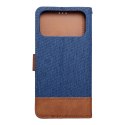 Etui z klapką na iPhone 17 PRO MAX Jeans Book niebieskie