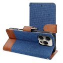 Etui z klapką na iPhone 17 PRO Jeans Book niebieskie