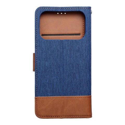 Etui z klapką na iPhone 17 PRO Jeans Book niebieskie