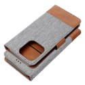 Etui z klapką na iPhone 17 Jeans Book szare