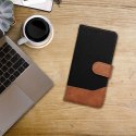 Etui z klapką na Samsung A15 4G / A15 5G Jeans Book czarne