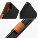 Etui z klapką na Samsung A15 4G / A15 5G Jeans Book czarne