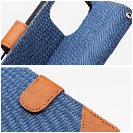 Etui z klapką na Samsung A37 5G Jeans Book niebieskie