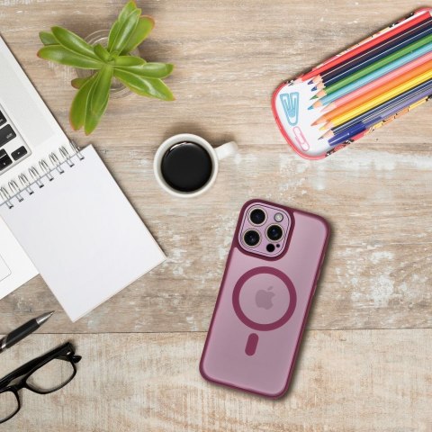 Futerał do Xiaomi Redmi Note 15 PRO 4G Variete Mag Cover zgodny z MagSafe fioletowy