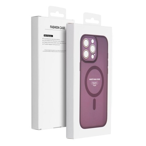 Futerał do Xiaomi Redmi Note 15 PRO 5G Variete Mag Cover zgodny z MagSafe fioletowy