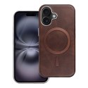 Futerał do iPhone 11 Gentleman Mag Cover zgodny z MagSafe brązowy