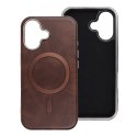 Futerał do iPhone 11 Gentleman Mag Cover zgodny z MagSafe brązowy