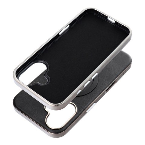 Etui na iPhone 14 PRO MAX Gentleman Mag Cover zgodne z MagSafe czarne
