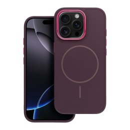 Futerał do iPhone 13 Frame Mag Cover zgodny z MagSafe fioletowy