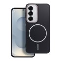 Futerał do Samsung S25 FE Frame Mag Cover zgodny z MagSafe czarny