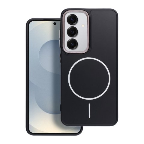 Futerał do Samsung S25 FE Frame Mag Cover zgodny z MagSafe czarny