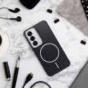Futerał do Samsung S25 FE Frame Mag Cover zgodny z MagSafe czarny