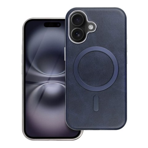 Futerał do iPhone 17 AIR Gentleman Mag Cover zgodny z MagSafe granatowy