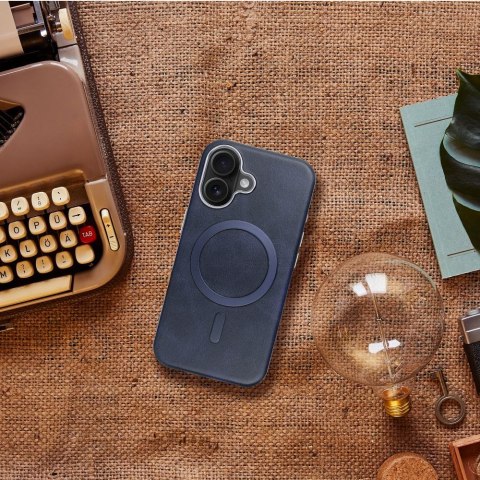 Futerał do iPhone 17 AIR Gentleman Mag Cover zgodny z MagSafe granatowy
