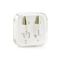 Kabel AUX Jack 3,5 mm (męski) do Jack 3,5 mm (męski) BOX 1 m biały