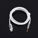 Kabel AUX Lightning (męski) do Jack 3,5 mm (męski) biały