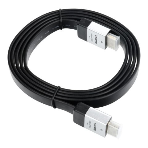 Kabel HDMI do HDMI 4K 60Hz High Speed with Ethernet wer. 2.0 1,5 m czarny
