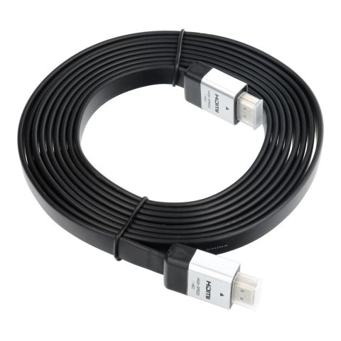 Kabel HDMI do HDMI 4K 60Hz High Speed with Ethernet wer. 2.0 BLISTER 3 m czarny