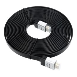 Kabel HDMI do HDMI 4K 60Hz High Speed with Ethernet wer. 2.0 BLISTER 5 m czarny