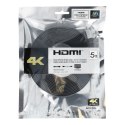 Kabel HDMI do HDMI 4K 60Hz High Speed with Ethernet wer. 2.0 BLISTER 5 m czarny