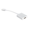 Kabel HDMI (żeński) do Typ C 3.1 (męski) Plug & Play 4K