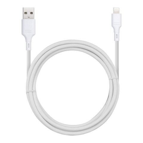 Kabel USB A do Lightning Blue Star 2,4A 1 m DC-001AL2.4 biały