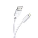 Kabel USB A do Lightning Blue Star Lite 3A 1,2 m biały