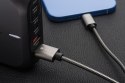 Kabel USB A do Lightning Forcell F-Energy 2,4A 12W Metal 1 m C236 srebrny