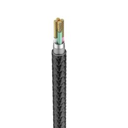Kabel USB A do Lightning VEGER 2,4A V105 1,2 m czarny