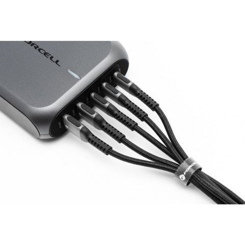 Kabel USB C do Lightning Forcell F-Energy PD 3A 27W Cafule 2 m C259 czarny
