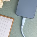 Kabel USB C do Lightning Forcell F-Energy PD 3A 27W Silicone 1 m C346 niebieski