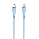 Kabel USB C do Lightning Forcell F-Energy PD 3A 27W Silicone 1 m C346 niebieski