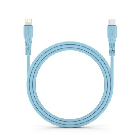 Kabel USB C do Lightning Forcell F-Energy PD 3A 27W Silicone 1 m C346 niebieski