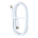 Kabel USB C do Lightning PD 3A 27W 1 m C291 box biały