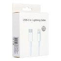 Kabel USB C do Lightning PD 3A 27W 1 m C291 box biały