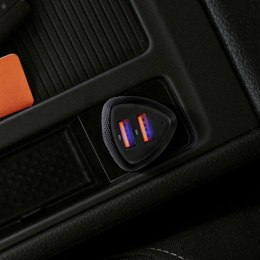 Ładowarka samochodowa Forcell F-Energy Carbon 2 x USB A QC3.0 3A 36W CC50-2A czarna