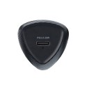 Ładowarka samochodowa Forcell F-Energy Carbon USB C QC3.0 PD 3A 20W + kabel USB C do USB C CC50-1C czarna