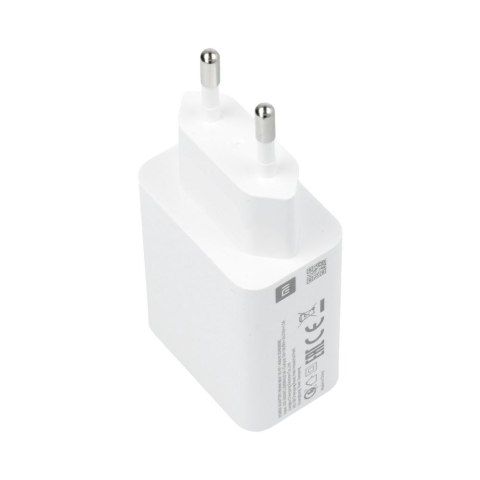 XIAOMI oryginalna ładowarka sieciowa USB A QC3.0 3A 22,5W MDY-11-EP biała bulk