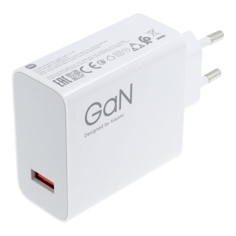 XIAOMI oryginalna ładowarka sieciowa USB A QC3.0 6A 120W MDY-14-EE biała bulk