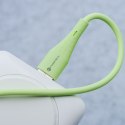 Kabel USB A do Micro USB Forcell F-Energy QC3.0 2,4A 18W Silicone 1 m C341 zielony