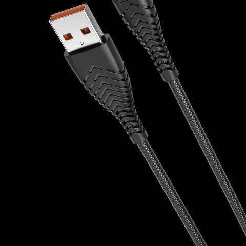 Kabel USB A do Typ C VEGER 2,4A V104 1,2 m czarny