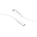 Kabel USB C do USB C Blue Star 3A 1,2 m biały