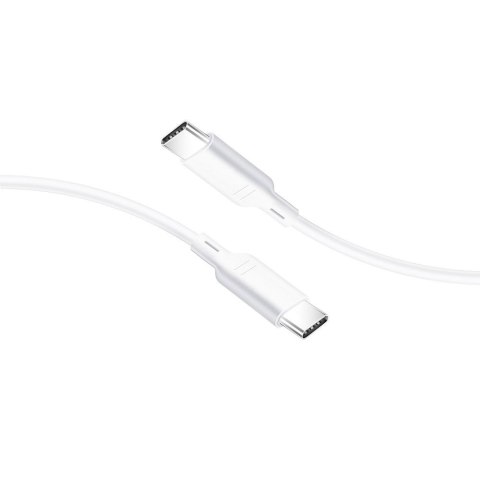 Kabel USB C do USB C Blue Star 3A 1,2 m biały